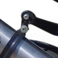 Exhaust compatible with Ktm 1090 Adventure 2017-2020, Albus Evo4, Slip-on exhaust including removable db killer and link pipe, EPA-compliant 