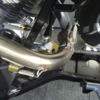 Exhaust compatible with Polaris Trail Blazer 330 2003-2008, Deeptone Atv, Full system exhaust, including removable db killer, EPA-compliance NOT required 