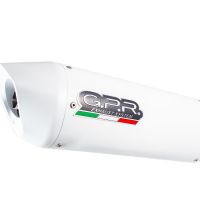 Exhaust compatible with Bmw R1200GS - Adventure 2013-2013, Albus Ceramic, Full system exhaust, including removable db killer 