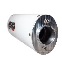 Exhaust compatible with Triumph Tiger 800 - Xr - Xc - Xrx - Xcx - Xrt - Xca 2017-2021, Albus Evo4, Slip-on exhaust including removable db killer and link pipe, EPA-compliant 