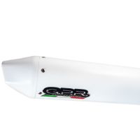 Exhaust compatible with Triumph Tiger 800 - Xr - Xc - Xrx - Xcx - Xrt - Xca 2017-2021, Albus Evo4, Slip-on exhaust including removable db killer and link pipe, EPA-compliant 