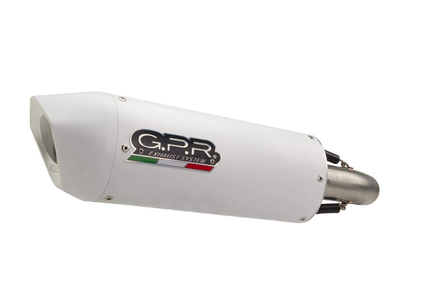 Exhaust compatible with Zontes Gk 125 2022-2024, Albus Ceramic, Full system exhaust, including removable db killer 