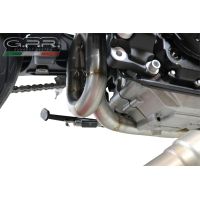 GPR exhaust compatible with Aprilia Shiver 900 2017-2020, Decatalizzatore, Decat pipe 
