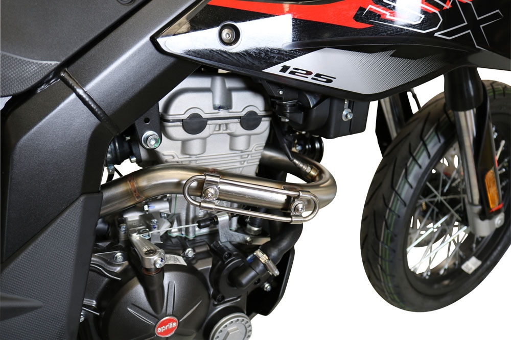 Exhaust compatible with Aprilia Sx 125 2018-2020, Decatalizzatore, Decat pipe 