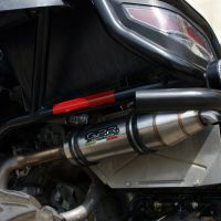 Exhaust compatible with Artic Cat Wildcat 1000 2012-2014, Deeptone Atv, Slip-on exhaust including removable db killer and link pipe, EPA-compliance NOT required 