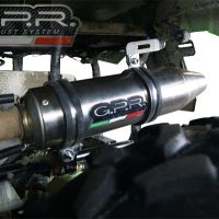 Exhaust compatible with Artic Cat 700 LTD 2012-2016, Deeptone Atv, Silencer to install with original manifold exhaust including removable db killer and link pipe, EPA-compliance NOT required 