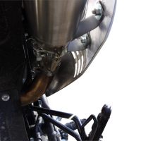 Exhaust compatible with Husqvarna TE 630 E - SMS 630 - Smr 630 2010-2014, Albus Ceramic, Dual slip-on including removable db killers and link pipes, not EPA-compliant 