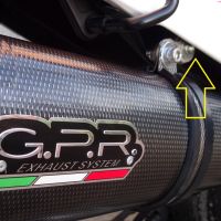 Exhaust compatible with Husqvarna TE 630 E - SMS 630 - Smr 630 2010-2014, Albus Ceramic, Dual slip-on including removable db killers and link pipes, not EPA-compliant 