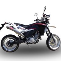 Exhaust compatible with Husqvarna TE 630 E - SMS 630 - Smr 630 2010-2014, Powercone Evo, Dual slip-on including removable db killers and link pipes, not EPA-compliant 