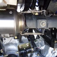 Exhaust compatible with Polaris Sportsman 800 X2 2007/2010 2007-2010, Deeptone Atv, Silencer to install with original manifold exhaust including removable db killer and link pipe, EPA-compliance NOT required 