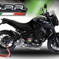 Exhaust compatible with Yamaha FJ-09 Tracer 2015-2020, M3 Inox , Full system exhaust, including removable db killer 