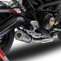 Exhaust compatible with Yamaha FJ-09 Tracer 2015-2020, M3 Inox , Full system exhaust, including removable db killer 