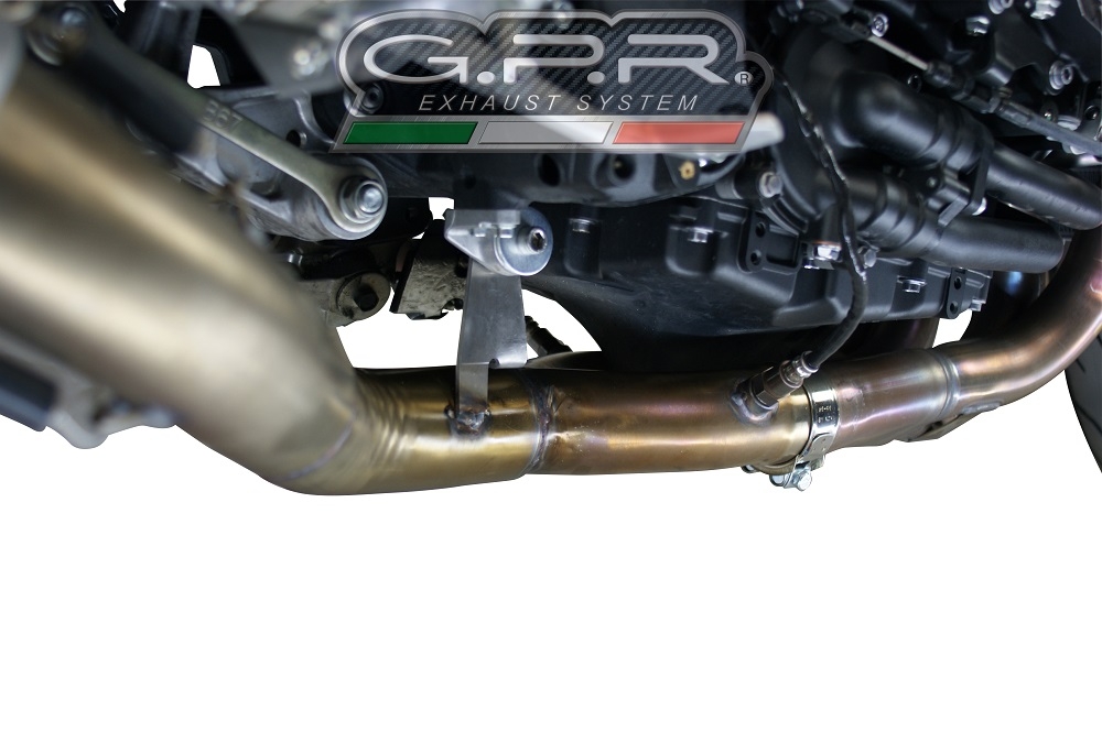 Exhaust compatible with Yamaha FZ-10 2016-2024, M3 Inox , Mid-Full system racing exhaust 