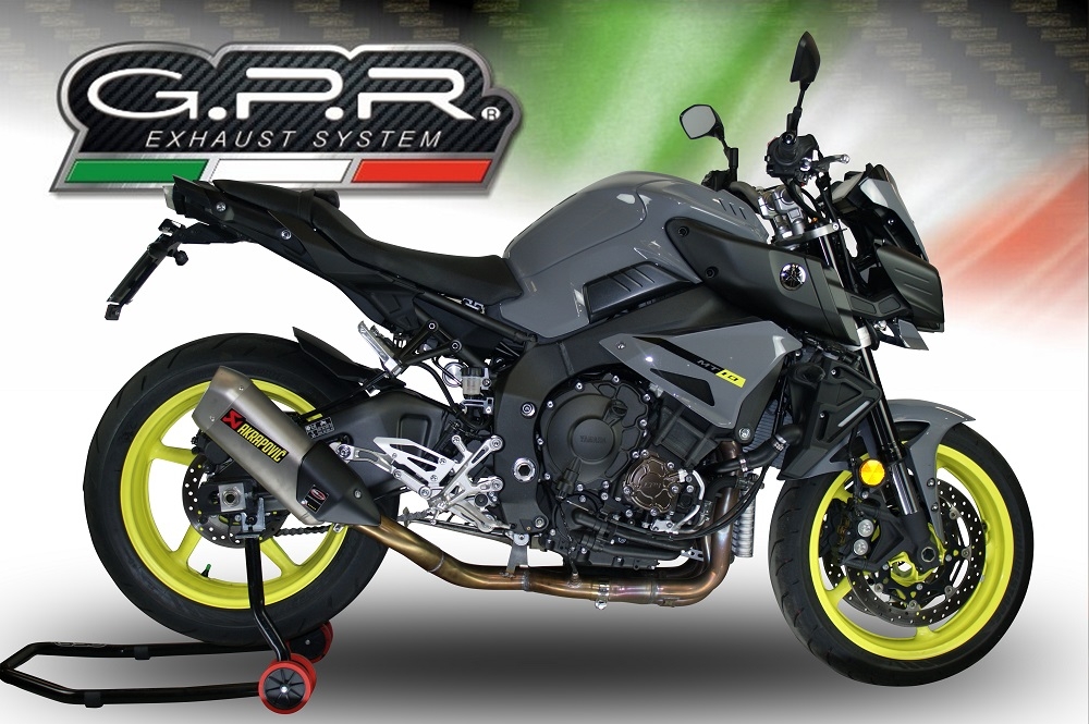 Exhaust compatible with Yamaha FZ-10 2016-2024, Decatalizzatore, Decat pipe 