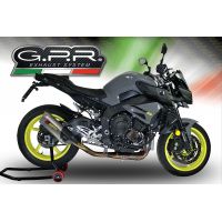 GPR exhaust compatible with Yamaha Mt-10 2016-2024, Decatalizzatore, Decat pipe 