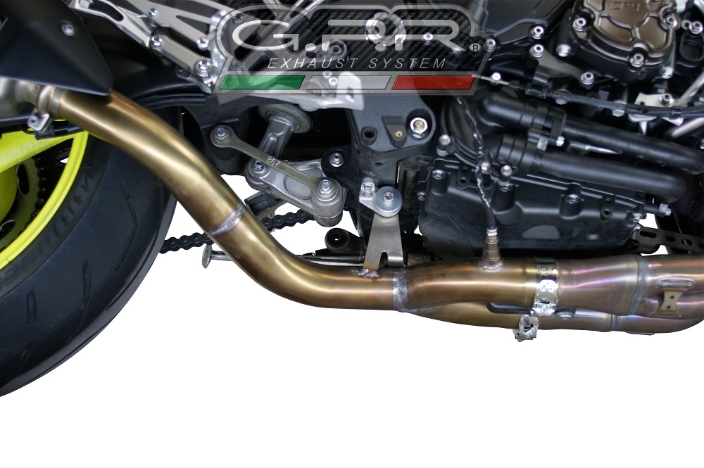 Exhaust compatible with Yamaha FZ-10 2016-2024, M3 Inox , Mid-Full system racing exhaust 