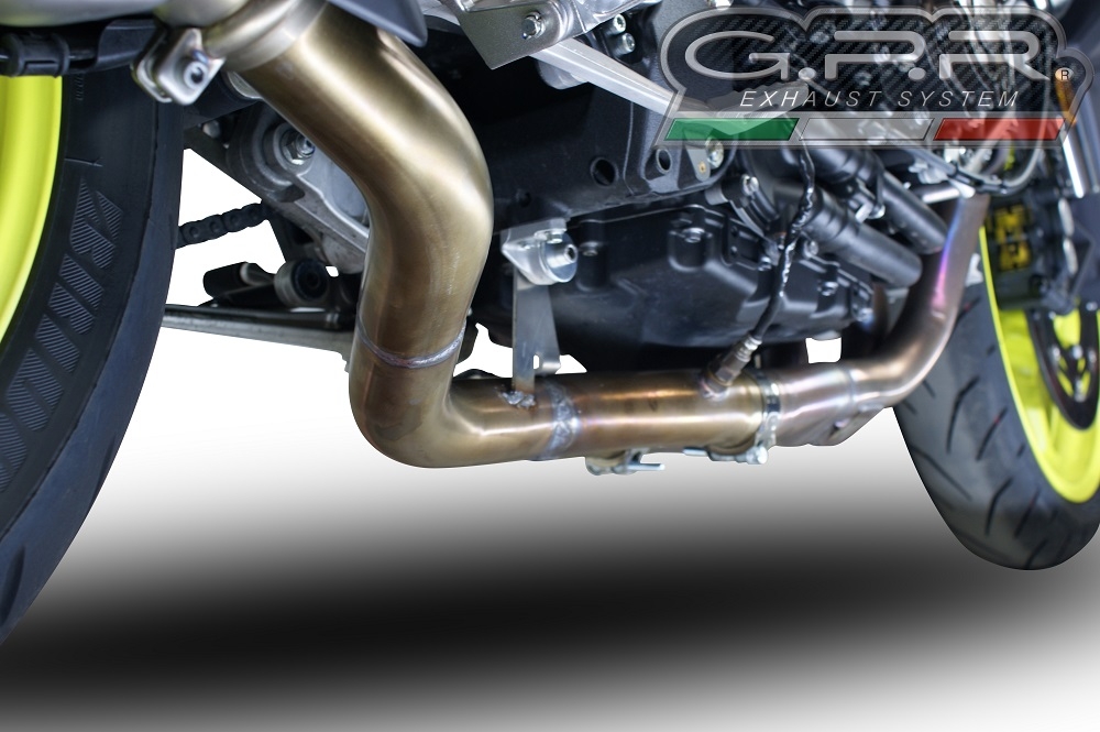 Exhaust compatible with Yamaha FZ-10 2016-2024, M3 Inox , Mid-Full system racing exhaust 