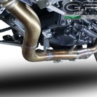 Exhaust compatible with Yamaha FZ-10 2016-2024, M3 Inox , Mid-Full system racing exhaust 