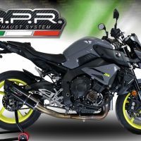 Exhaust compatible with Yamaha FZ-10 2016-2024, Furore Poppy, Mid-Full system racing exhaust 
