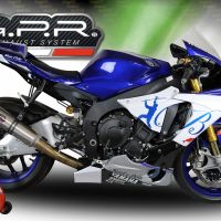 Exhaust compatible with Yamaha R1 2020-2025, M3 Inox , Mid-Full system racing exhaust 