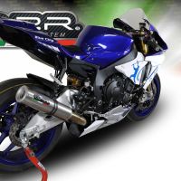 Exhaust compatible with Yamaha R1 2020-2025, M3 Inox , Mid-Full system racing exhaust 