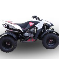 Exhaust compatible with Beeline Bestia 5.5 Supermoto / Offroad 2011-2021, Deeptone Atv, Full system exhaust, including removable db killer, EPA-compliance NOT required 