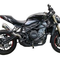 Exhaust compatible with Benelli 752S 2022-2024, Powercone Evo, Slip-on exhaust including removable db killer and link pipe, EPA-compliant 