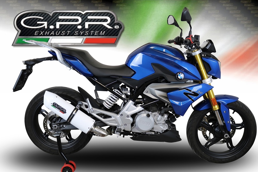 Exhaust compatible with Bmw G310R 2017-2021, Albus Evo4, Full system exhaust, including removable db killer 