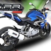 Exhaust compatible with Bmw G310R 2017-2021, Albus Evo4, Full system exhaust, including removable db killer 