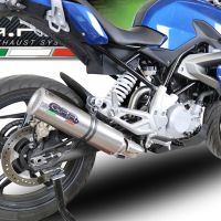 Exhaust compatible with Bmw G310R 2017-2021, M3 Inox , Full system exhaust, including removable db killer 