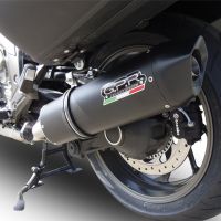 Exhaust compatible with Bmw K1600GT 2022-2025, Furore Evo4 Nero, Dual slip-on including removable db killers and link pipes, EPA-compliant 