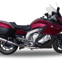 GPR exhaust compatible with  Bmw K1600GT 2010-2016, New Grand Prix Evo Titanium, Dual slip-on including removable db killers and link pipes, EPA-compliant 