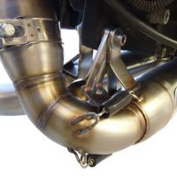 Exhaust compatible with Buell XB12 2003-2007, Deeptone Inox, Dual slip-on including removable db killers and link pipes, EPA-compliant 