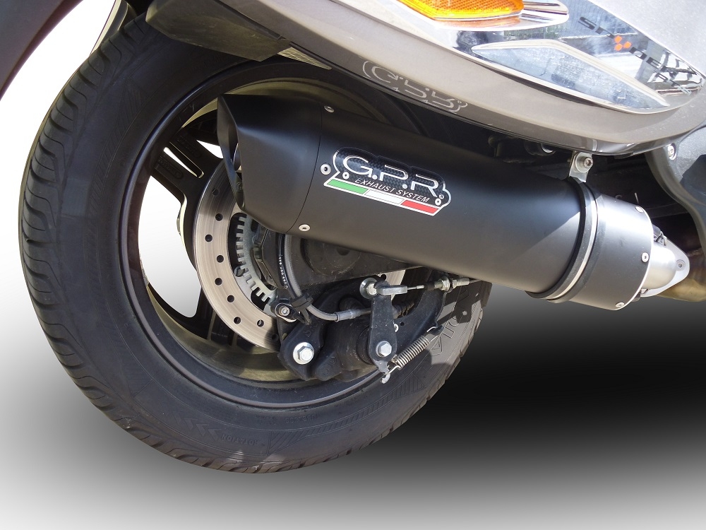 Exhaust compatible with Can Am Spyder 1000 Rs - RSs 2013-2016, Furore Nero, Slip-on exhaust including removable db killer and link pipe, not EPA-compliant 
