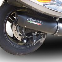 Exhaust compatible with Can Am Spyder 1000 Rs - RSs 2013-2016, Furore Nero, Slip-on exhaust including removable db killer and link pipe, not EPA-compliant 
