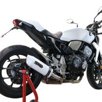 Exhaust compatible with Honda CB1000R 2021-2024, Albus Evo4, Slip-on exhaust including removable db killer and link pipe, EPA-compliant 