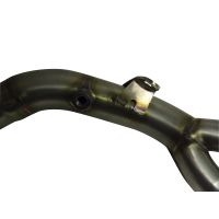 GPR exhaust compatible with Honda Cb 1000 R  2008-2014, Decatalizzatore, Decat pipe 
