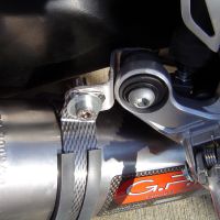 Exhaust compatible with Honda CBR1000RR 2008-2011, Satinox , Slip-on exhaust including removable db killer and link pipe, not EPA-compliant 