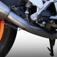 Exhaust compatible with Honda CBR125R 2011-2016, M3 Inox , Full system exhaust, including removable db killer 