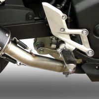 Exhaust compatible with Honda CBR250R 2010-2014, M3 Inox , Slip-on exhaust including removable db killer and link pipe, not EPA-compliant 