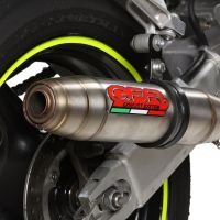 Exhaust compatible with Honda CBR600F4i - Sport 2001-2007, Deeptone Inox, Slip-on exhaust including removable db killer and link pipe, not EPA-compliant 