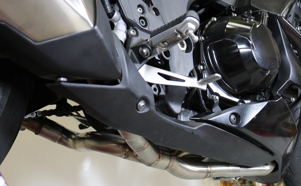 Exhaust compatible with Kawasaki Z1000 2010-2014, Decatalizzatore, Decat pipe 