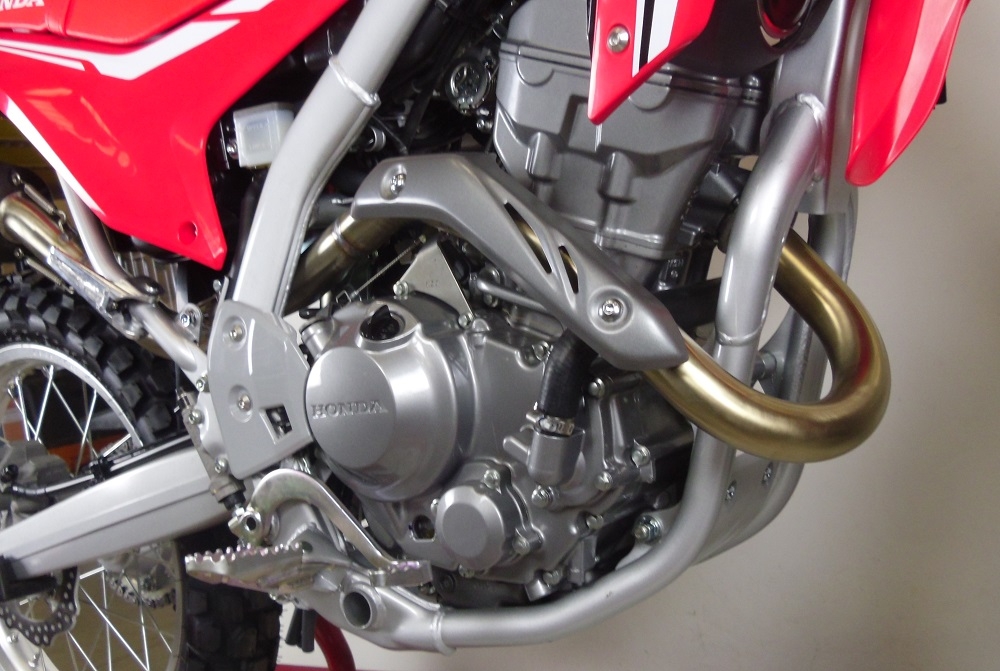 Exhaust compatible with Honda CRF250L 2013-2016, Albus Ceramic, Full system exhaust, including removable db killer 
