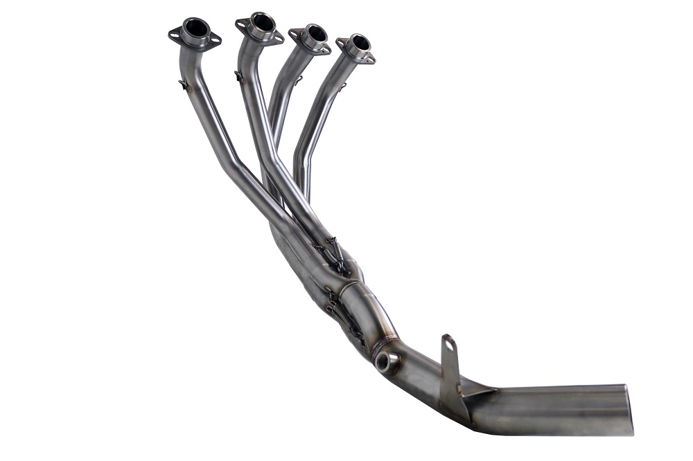 Exhaust compatible with Kawasaki Z-900E 2017-2020, Deeptone Inox, Full system exhaust 