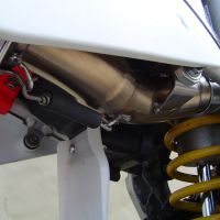 Exhaust compatible with Honda CRF250X 2004-2017, Furore Nero, Slip-on exhaust, including link pipe and removable db killer 
