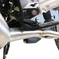 Exhaust compatible with Brixton Crossfire 500 X 2022-2023, Decatalizzatore, Decat pipe 