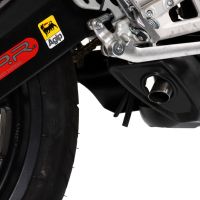 GPR exhaust compatible with Derbi Gpr 125 2009-2010, Alluminio Ghost, Homologated legal full system exhaust, including removable db killer and catalyst 