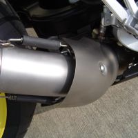 Exhaust compatible with Bmw K1200GT 2006-2008, Albus Ceramic, Slip-on exhaust including removable db killer and link pipe, not EPA-compliant 
