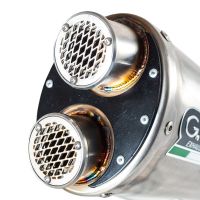 Exhaust compatible with Bmw R1250R R1250RS 2019-2020, Dual Inox, Slip-on exhaust including removable db killer and link pipe, not EPA-compliant 