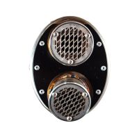 Exhaust compatible with Bmw R1250R R1250RS 2019-2020, Dual Inox, Slip-on exhaust including removable db killer and link pipe, not EPA-compliant 